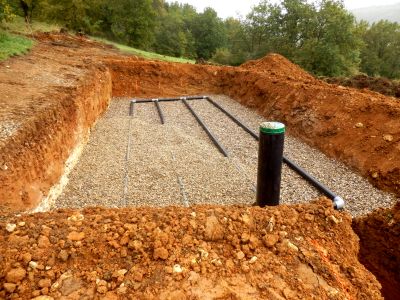 Aerobic Sewage Installation in San Antonio, TX